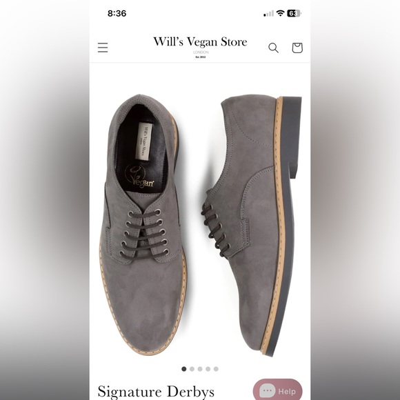 Will’s vegan shoes signature Derbys - Picture 4 of 4